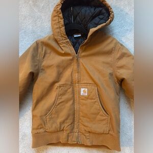 Carhartt Flannel Quilt-Lined Active Jacket with Storm Cuffs for Kids